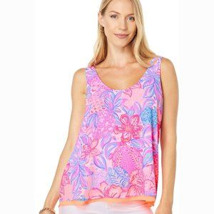 NWT Lilly Pulitzer reversible florin top - size xs